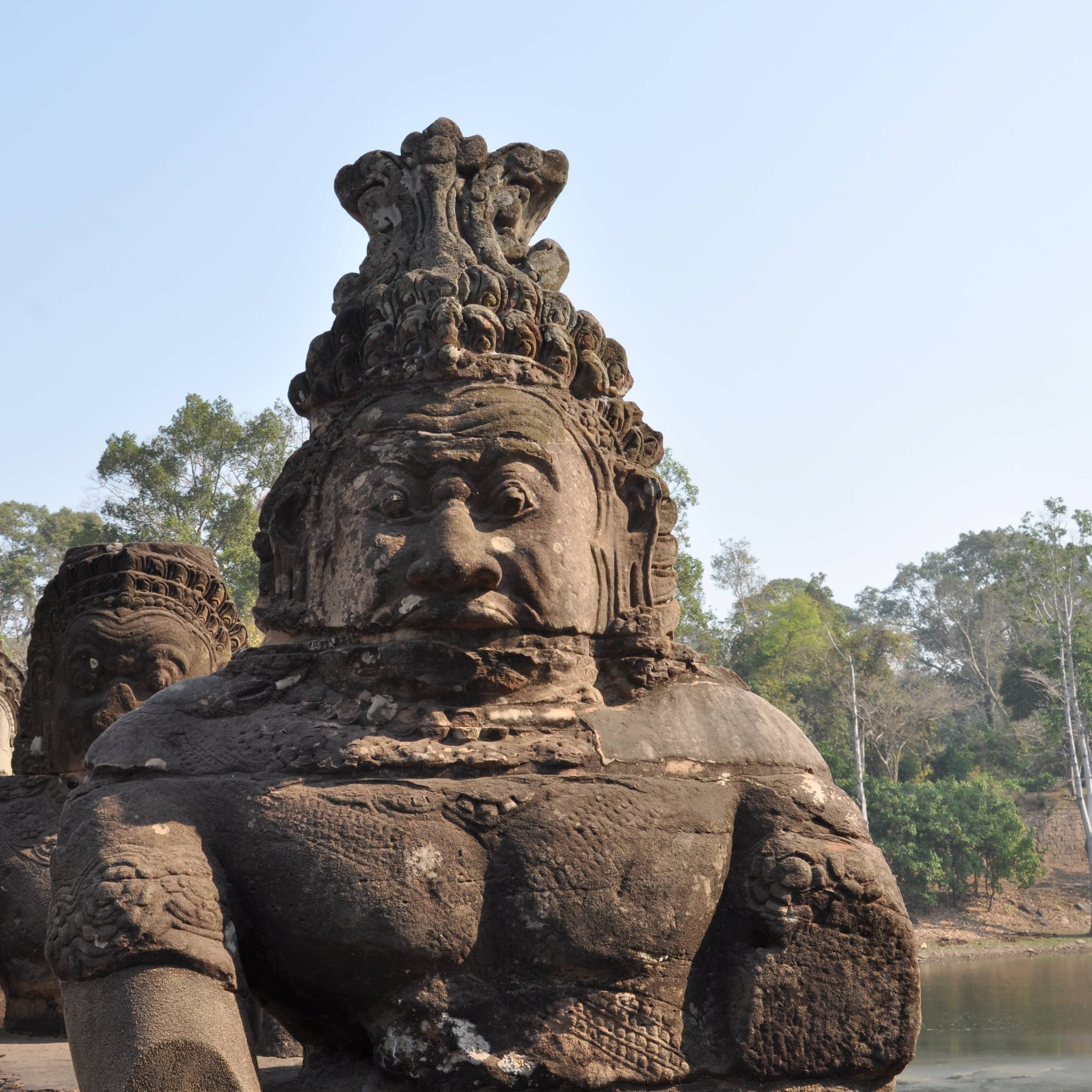 Angkor Thom, Brücke